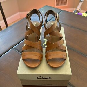 Clark’s leather sandals